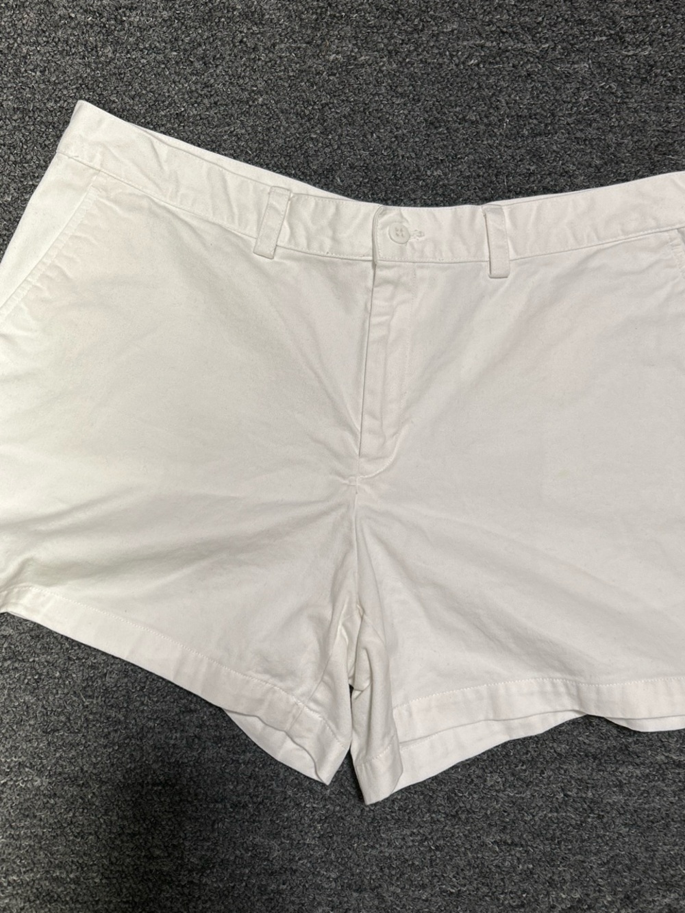 Ralph Lauren Women's White Jean Shorts
